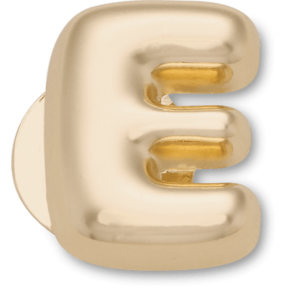 Gold Bubble Letter E - US 4685
