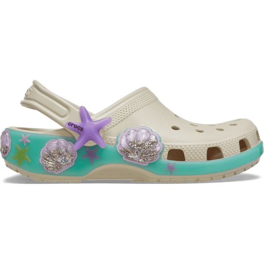 Kids' Classic Sea Sparkle Shaker Clog - US 3265