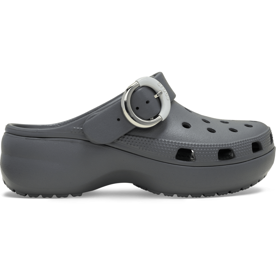 Classic Platform Dipped Buckle Clog - US 4293