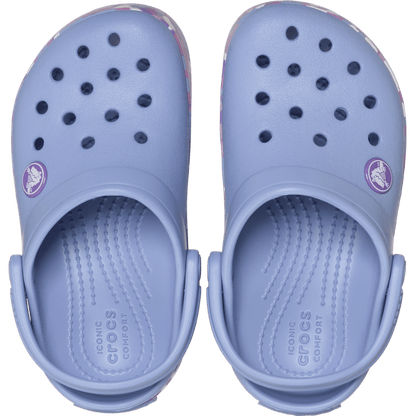 Toddler Crocband Glow Confetti Band Clog - US 8869