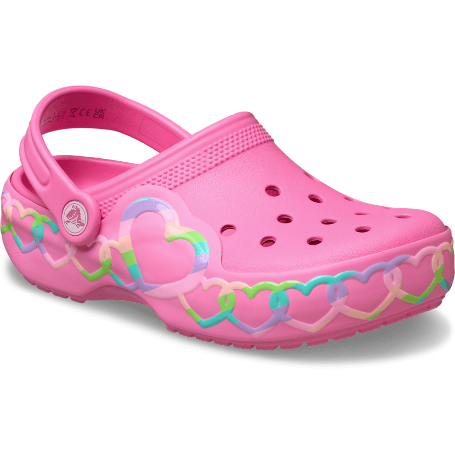 Kids' Classic Heart Lights Clog - US 8178