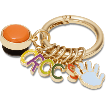 Crafted Crocs Ring Keychain - US 4110