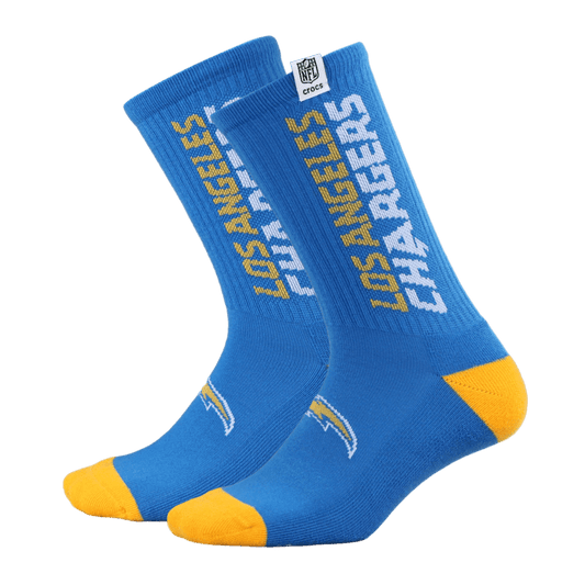 NFL Los Angeles Chargers Crocs Socks - US 4025