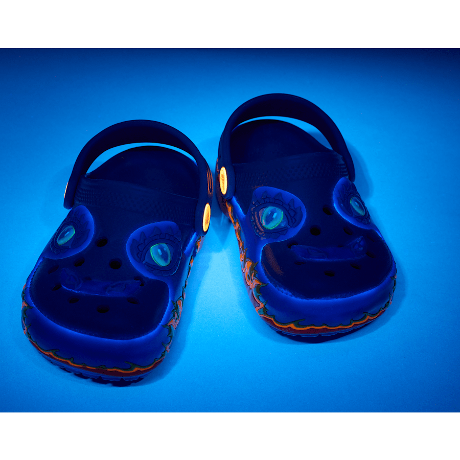 Toddler Classic IAM Dragon Lights Clog - US 6852