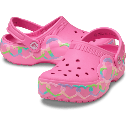Kids' Classic Heart Lights Clog - US 8178