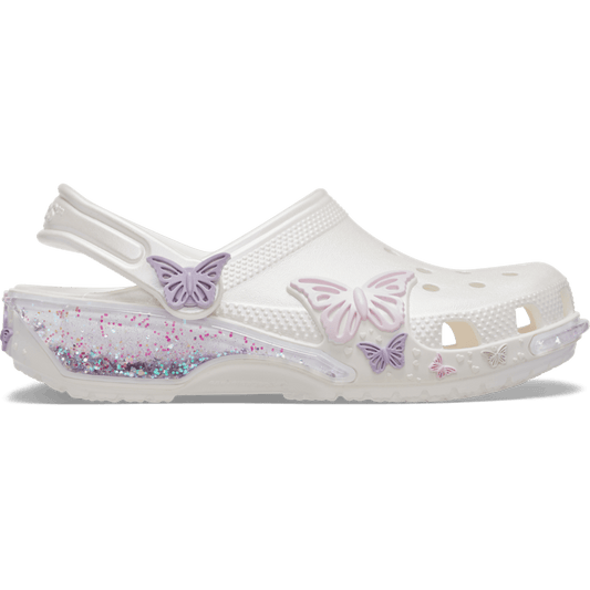 Toddler Classic Butterfly Sparkle Shaker Clog - US 5493