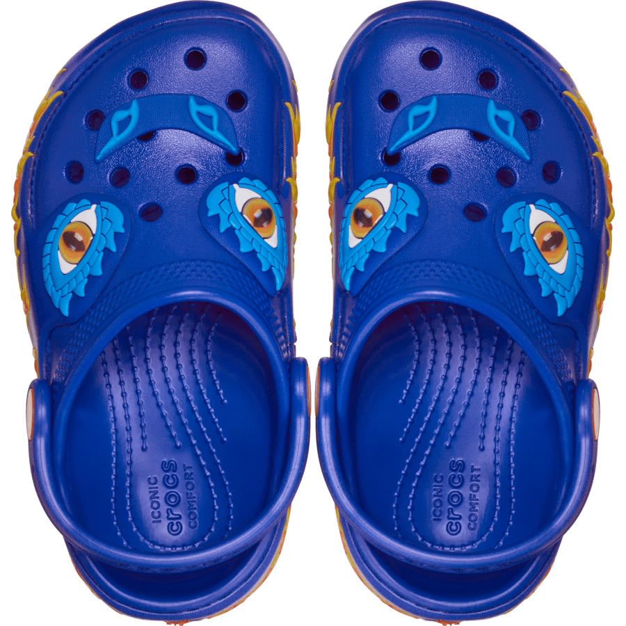 Toddler Classic IAM Dragon Lights Clog - US 6852