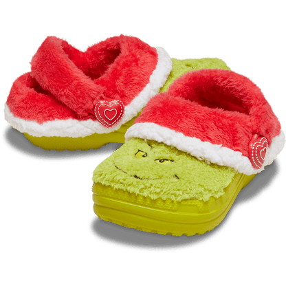 Kid's The Grinch Classic Lined Clog - US 7839