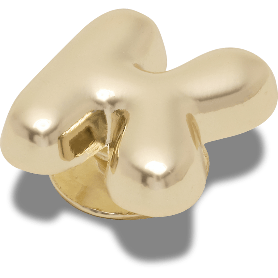 Gold Bubble Letter K - US 8685