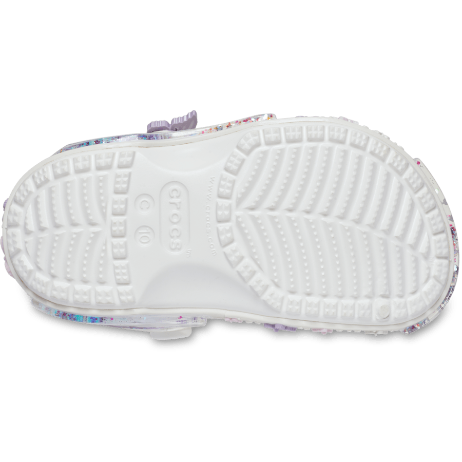 Toddler Classic Butterfly Sparkle Shaker Clog - US 5493