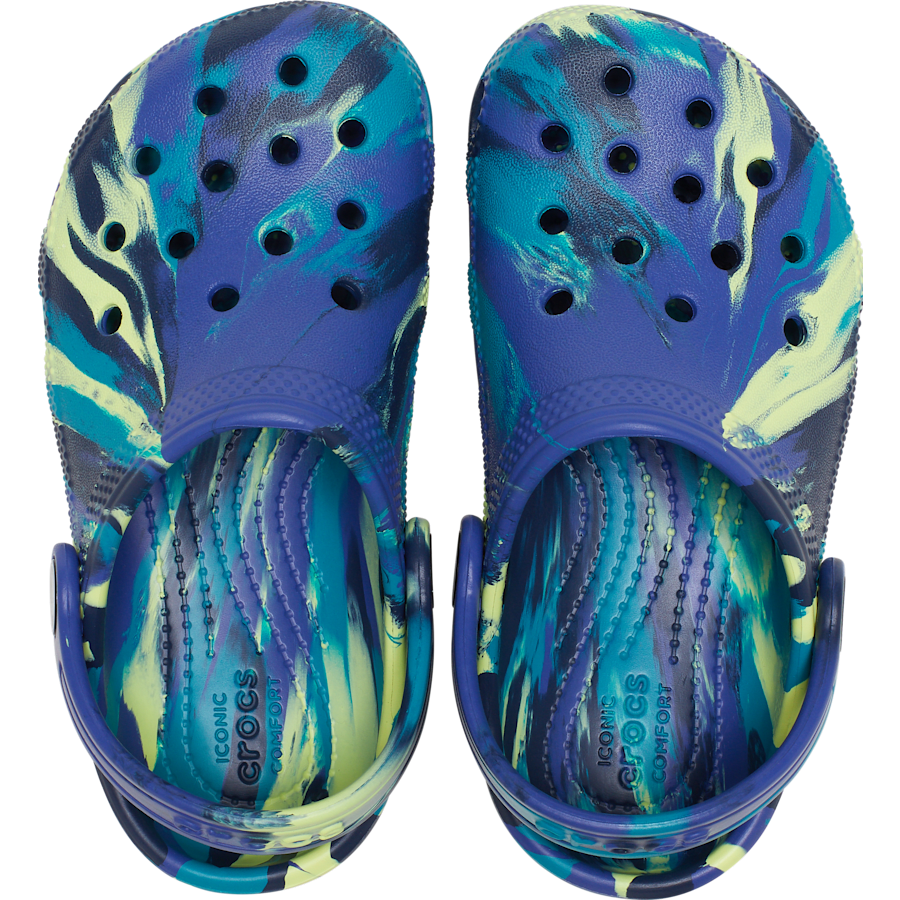 Kids' Classic Marbled Clog - US 2496
