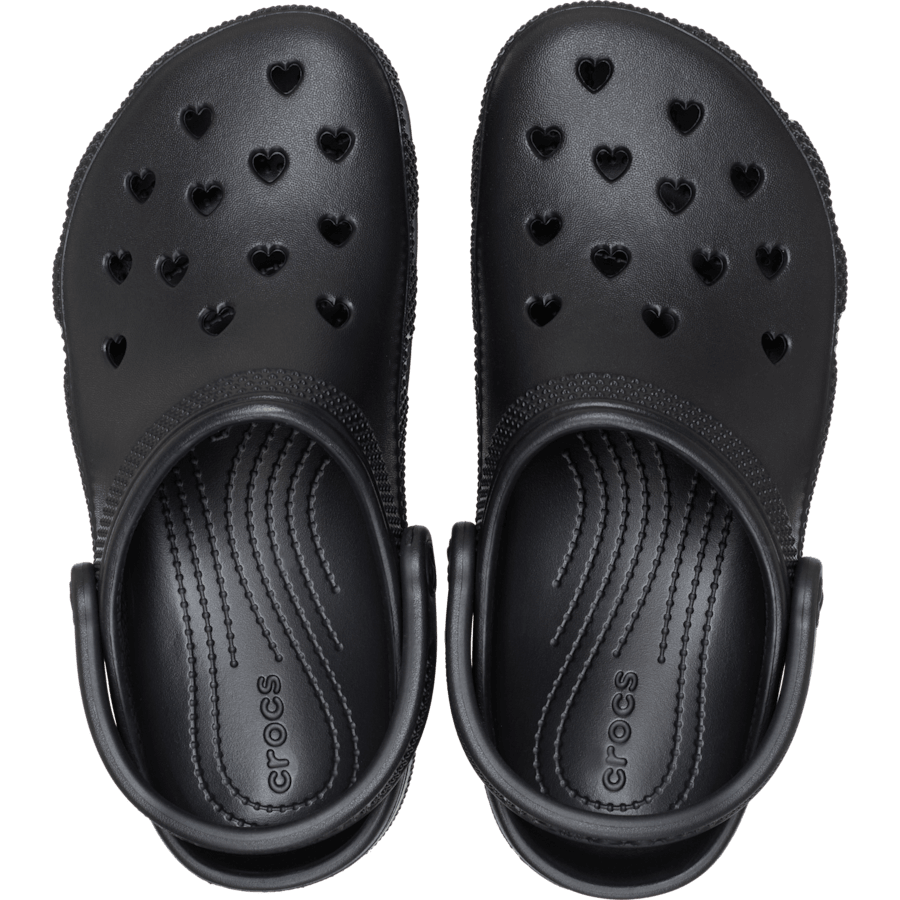 Classic Hearts Cut Out Clog - US 8449