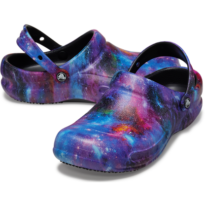Bistro Graphic Slip Resistant Work Clog - US 5388