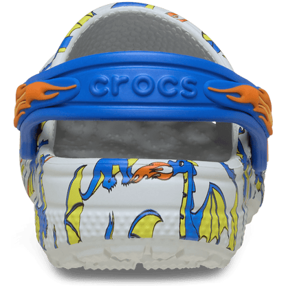 Toddler Classic Dragon Graphic Clog - US 7441