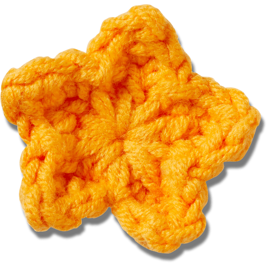 Crafted Crochet Orange Star - US 5924