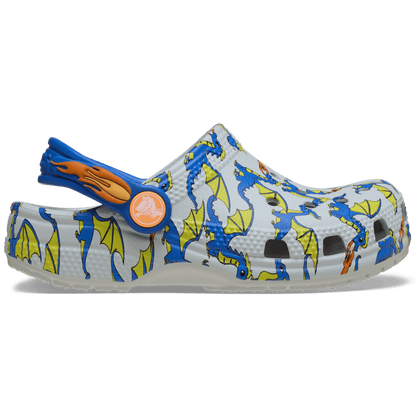 Toddler Classic Dragon Graphic Clog - US 7441