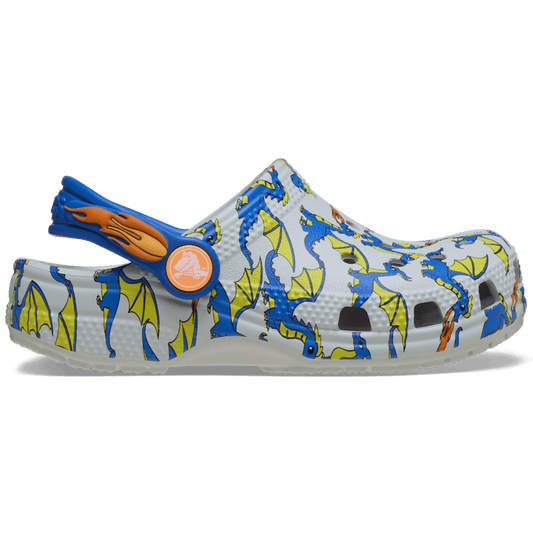 Toddler Classic Dragon Graphic Clog - US 7441