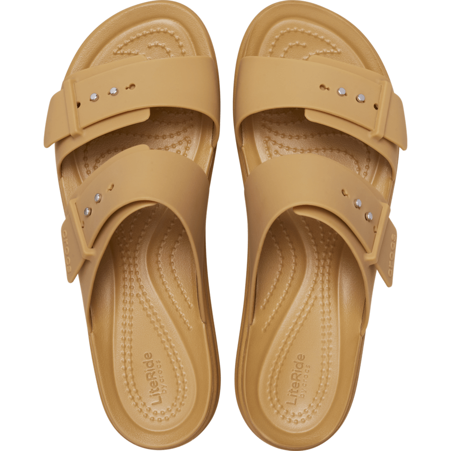 Brooklyn Buckle Low Wedge Sandal - US 8775