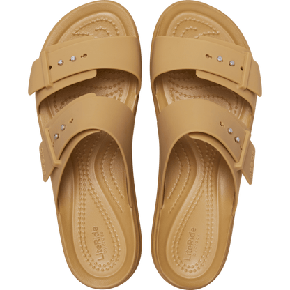 Brooklyn Buckle Low Wedge Sandal - US 8775