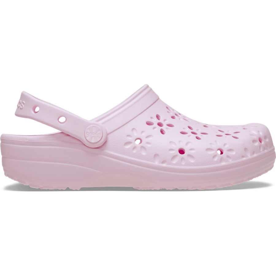 Classic Floral Cut-Out Clog - US 8427
