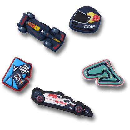Oracle Red Bull Racing Crocs 5 Pack Jibbitz - US 7758
