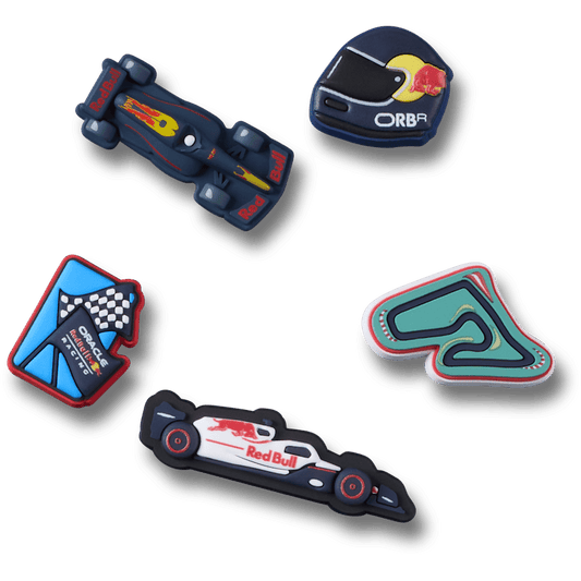Oracle Red Bull Racing Crocs 5 Pack Jibbitz - US 7758