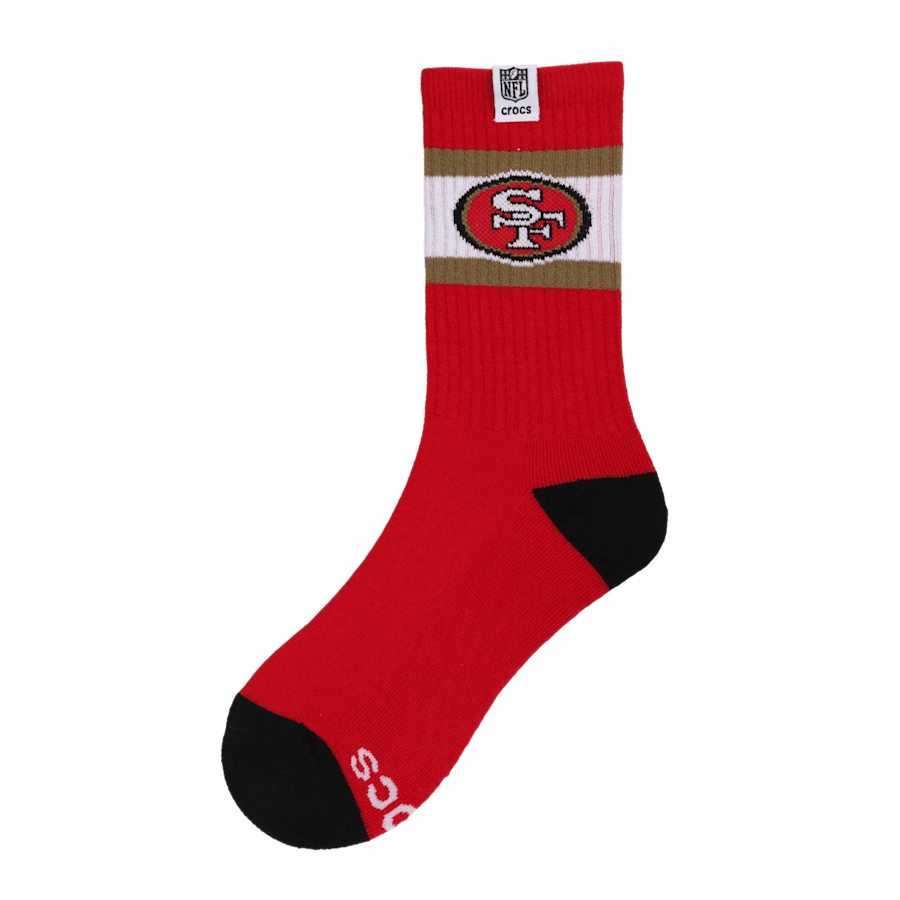 NFL San Francisco 49ers Crocs Socks - US 3339