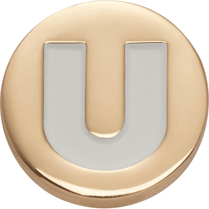 Gold Letter U - US 7464