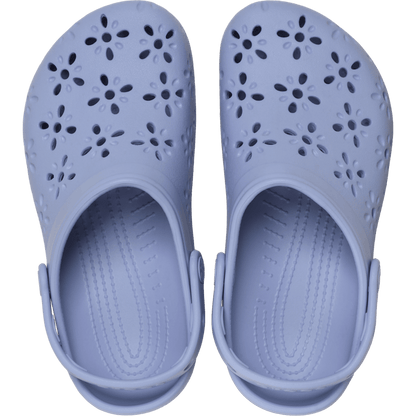 Classic Floral Cut-Out Clog - US 6989