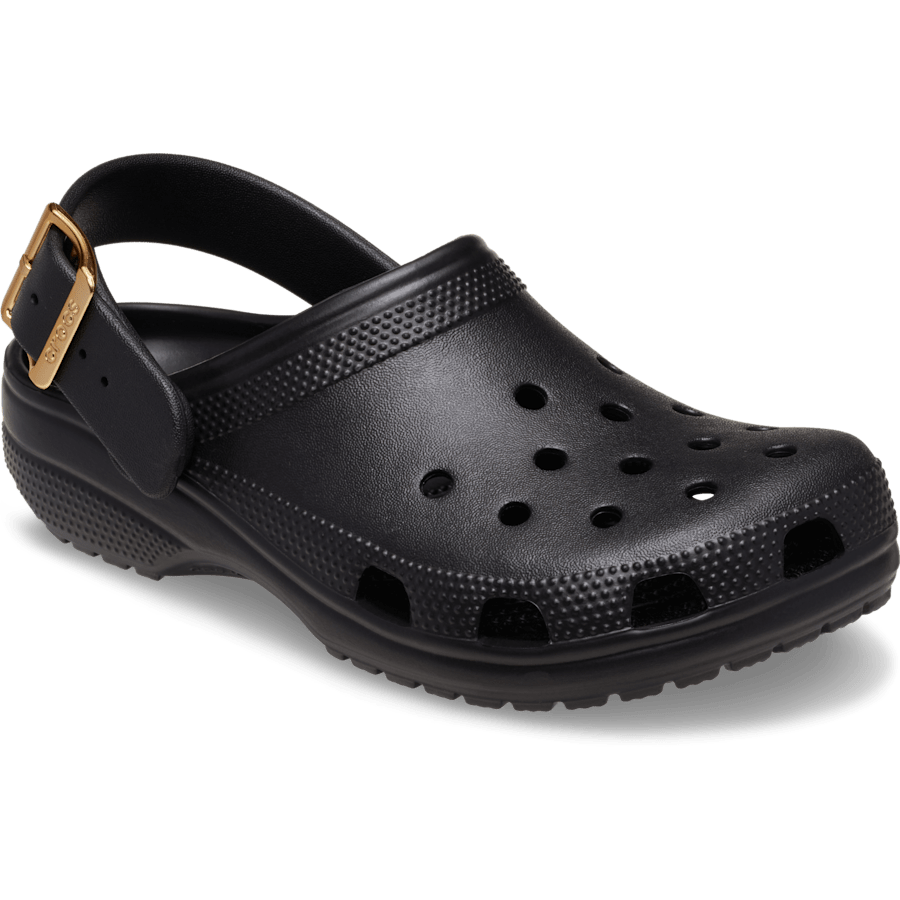 Classic Metallic Buckle Clog - US 4496