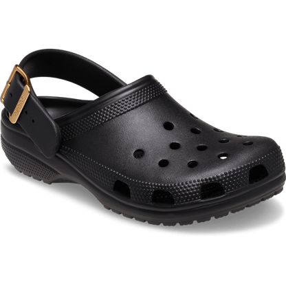 Classic Metallic Buckle Clog - US 4496