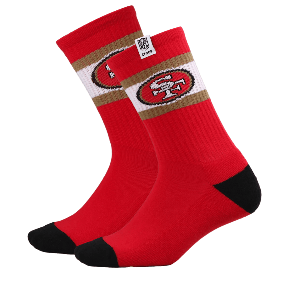 NFL San Francisco 49ers Crocs Socks - US 3339