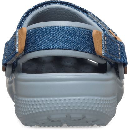 Kids' Classic Denim Adjustable Backstrap Clog - US 4796