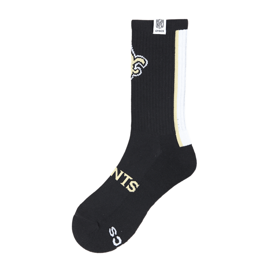 NFL New Orleans Saints Crocs Socks - US 8783