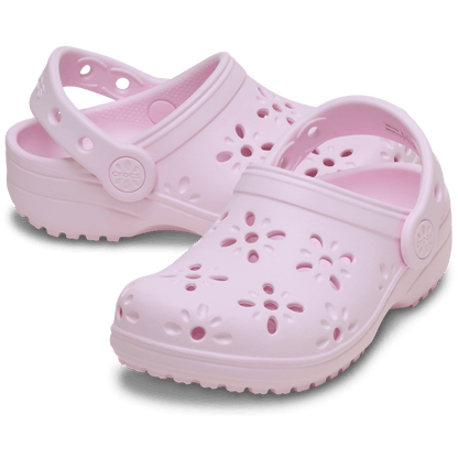 Toddler Classic Floral Cut-Out Clog - US 6990