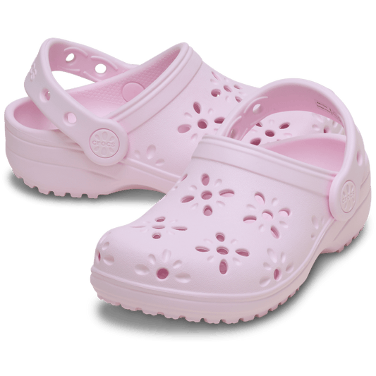 Toddler Classic Floral Cut-Out Clog - US 6990