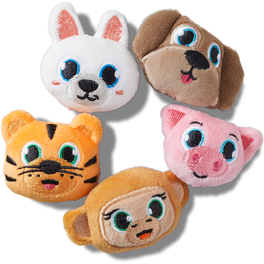 Fuzzy Animal 5 Pack - US 5713