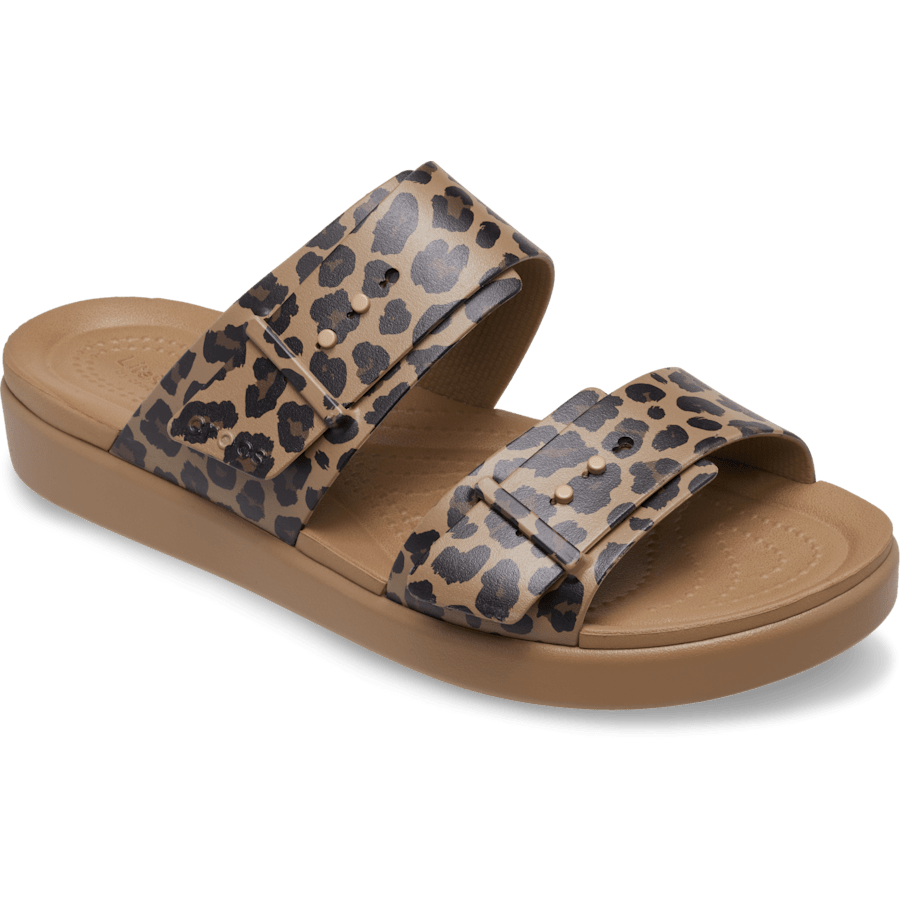 Brooklyn Buckle Low Low Animal Sandal - US 9530