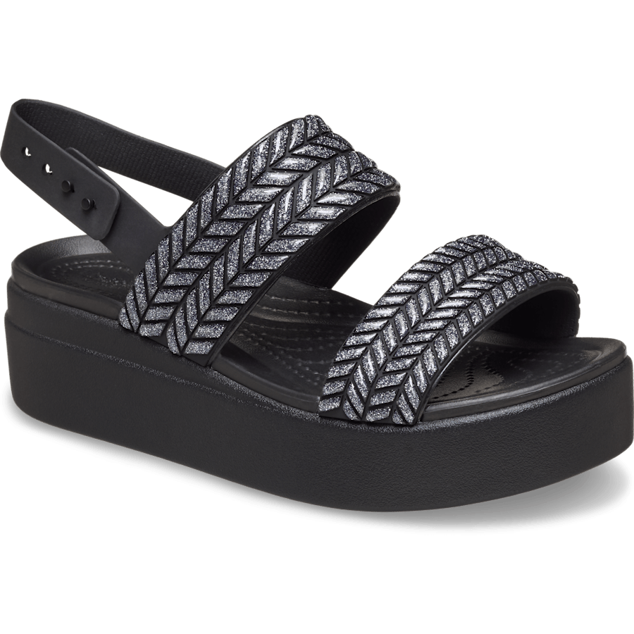 Brooklyn Woven Sparkle Low Wedge - US 8457
