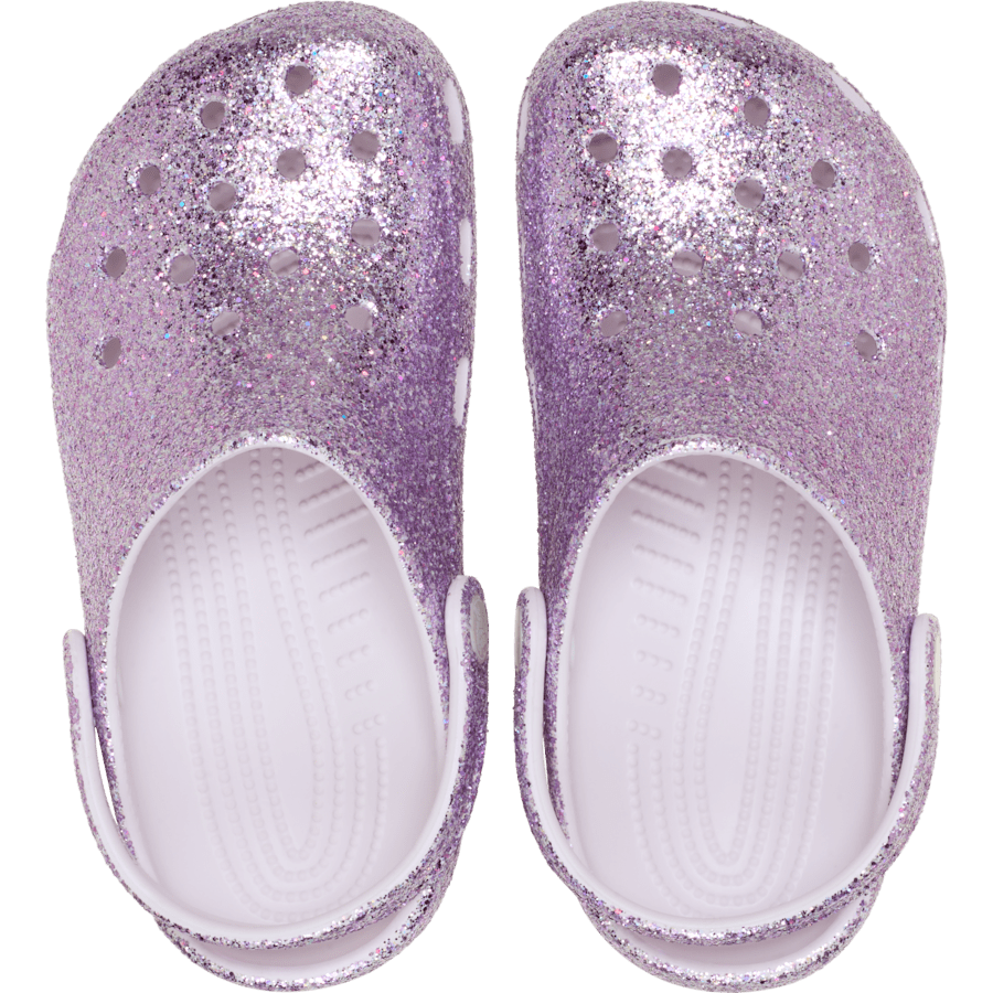 Kids' Classic Chunky Glitter Clog - US 8017