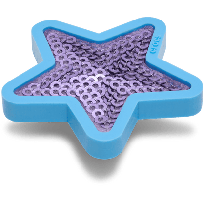 Purple Sequin Star - US 4005