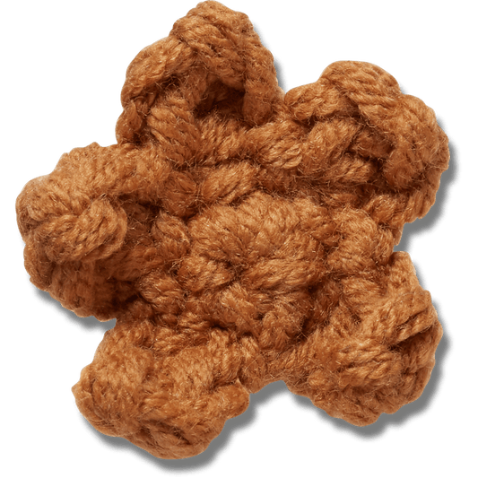 Crafted Crochet Brown Star - US 6707