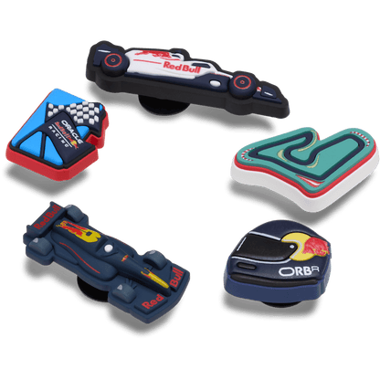 Oracle Red Bull Racing Crocs 5 Pack Jibbitz - US 7758