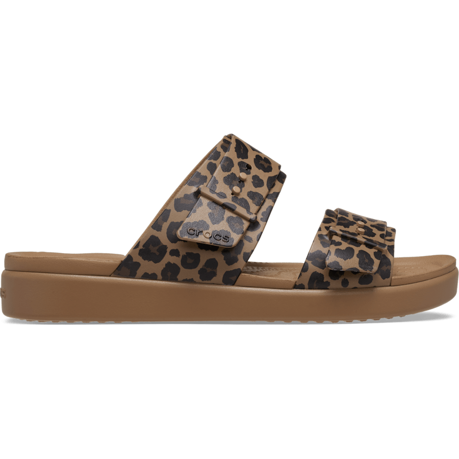 Brooklyn Buckle Low Low Animal Sandal - US 9530