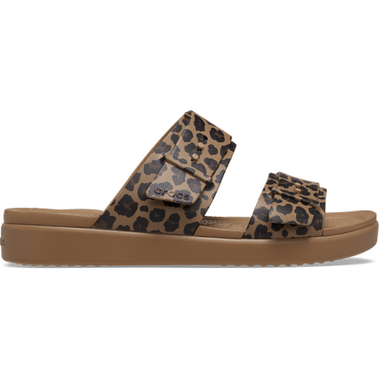Brooklyn Buckle Low Low Animal Sandal - US 9530