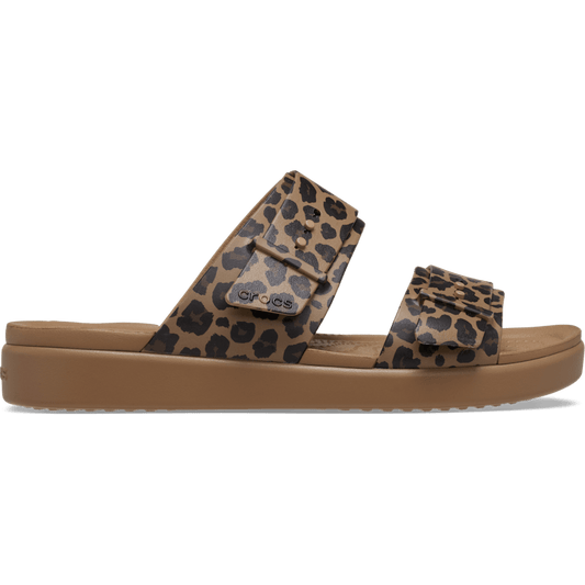 Brooklyn Buckle Low Low Animal Sandal - US 9530