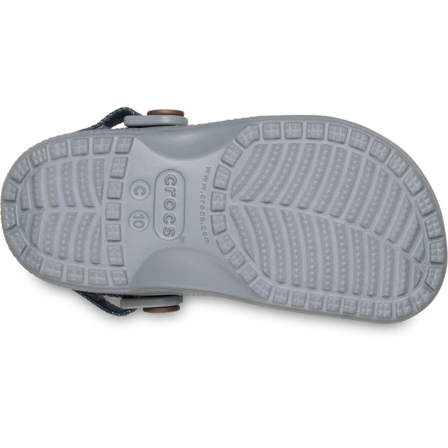 Toddler Classic Denim Adjustable Backstrap Clog - US 8011