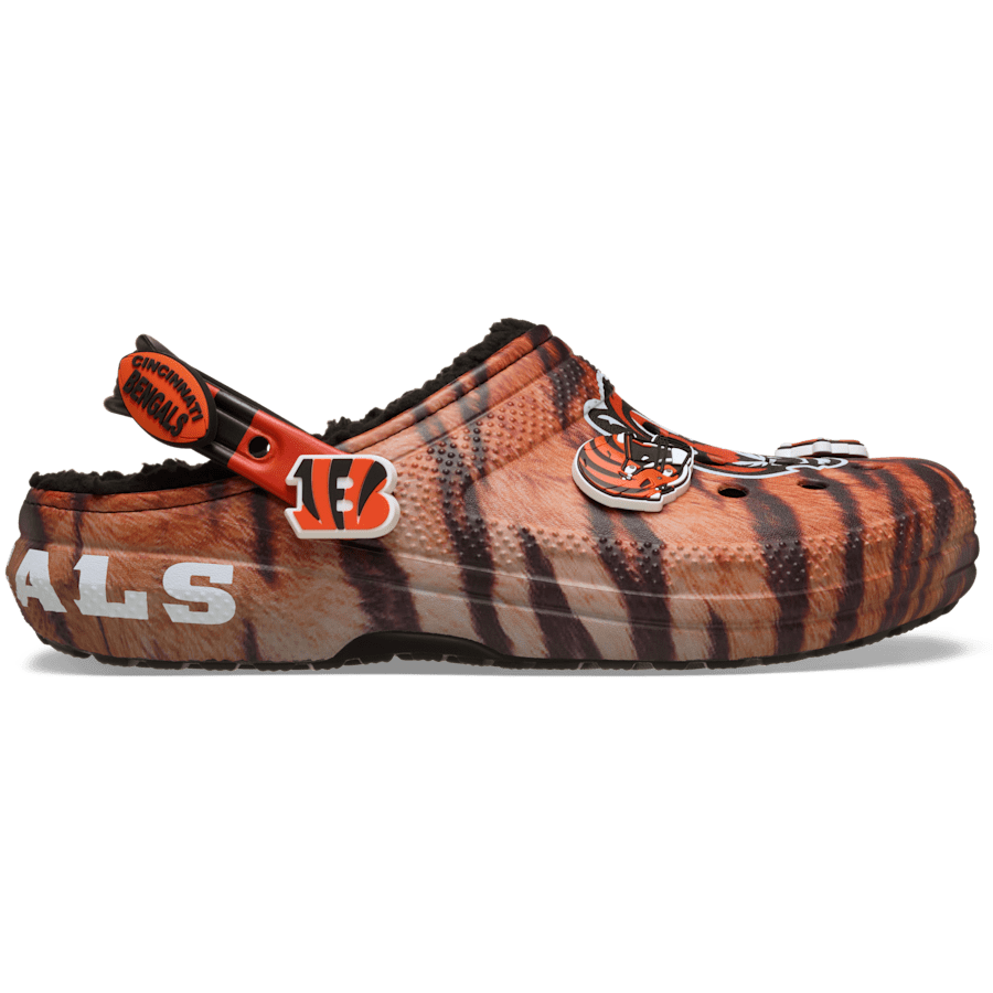 NFL Cincinnati Bengals Classic Lined Clog - US 7204