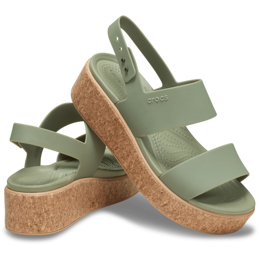 Brooklyn Low Wedge Cork Sandal - US 5394