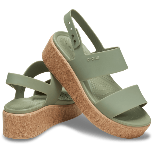 Brooklyn Low Wedge Cork Sandal - US 5394